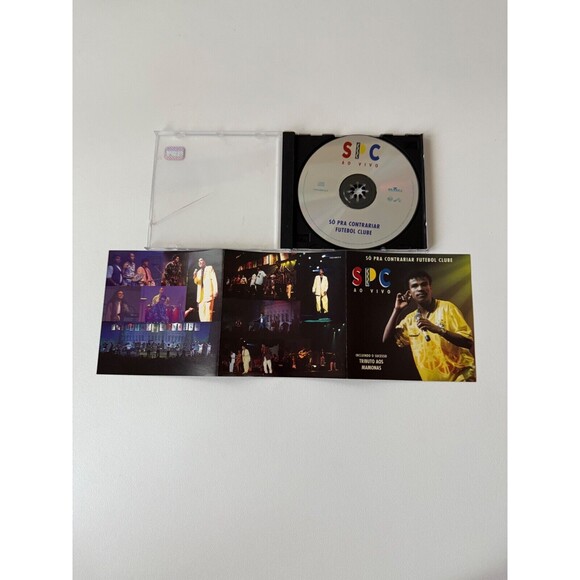 So Pra Contrariar Futebol Clube CD SPC Ao Vivo Play Tested 1996 BMG RCA - Picture 6 of 6